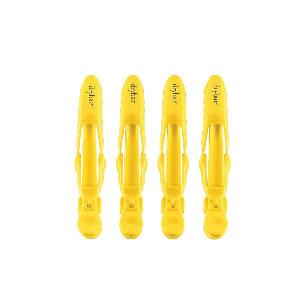 Drybar Hold Me Hair Clips - hold small to large sections of hair, Alligator jaw design, no slipping, perfect for wet and dry styling, pack of 4, great for all hair types — image 1