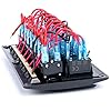Amarine-made-8-Gang-Red-LED-Indicators-Rocker-Circuit-Breaker-Waterproof-Marine-Boat-Rv-Switch-Panel-PN-CB8-R