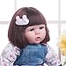 Belle Beau Baby Girls Felt Hair Clips, Snap Clips, Animal, Accessories For Kids Toddlers Girls (F)