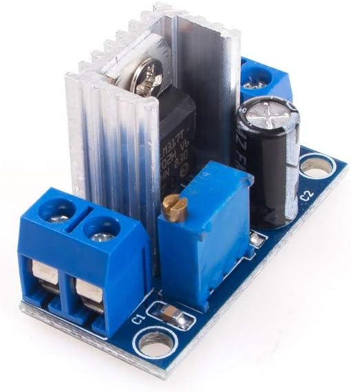 ANGEEK 5pcs DC-DC Converter Buck Step Down Circuit Board Module Linear Regulator LM317 Adjustable Voltage Regulator Power Supply - Image 5