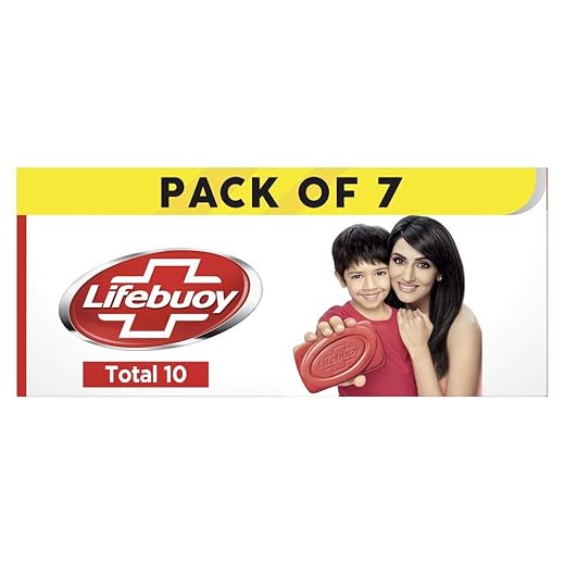 Lifebuoy Total10 Soap (Pack of 7) with (Pack of 7)