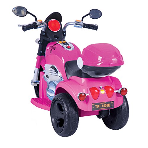 Kid Motorz 6V Motorcycle Ride On, Pink