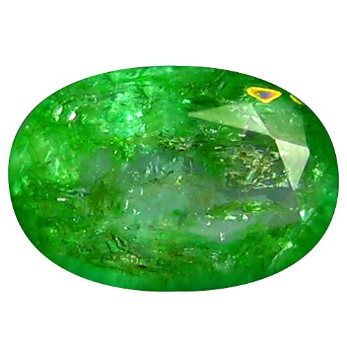 0.49 ct Oval Cut (6 x 4 mm) Green Color 100% Natural (Un-Heated) Colombian Emerald Natural Loose Gemstone