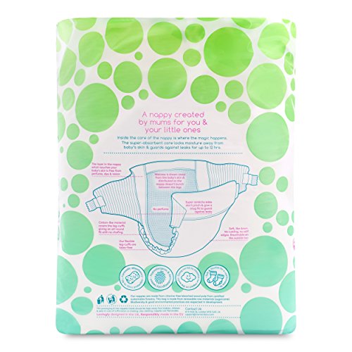 Mum & You Nappychat EcoFriendly Diapers Newborn/Size 2 144 ct (2 pk