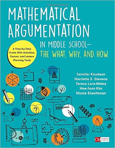 Mathematical Argumentation In Middle School The What Why - 