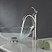 Kraus FVS-1005SN Riviera Tall Vessel Bathroom Faucet, 13