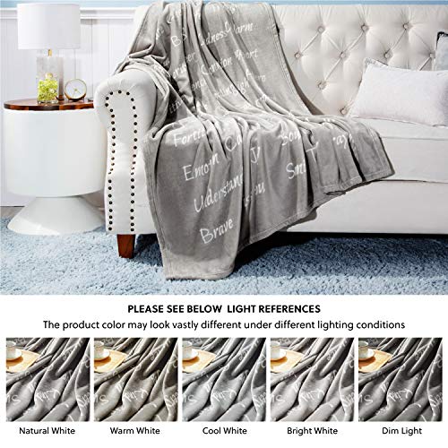 Bedsure Healing Blanket, Get Well Blanket, Fleece Soft Comfort