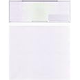 Compuchecks - 50 High Security Blank Check Stock Paper - Checks on Top - Print Easy And Secure From Your Computer, Our Business Check Paper Weight # 70 (Purple Mazed)