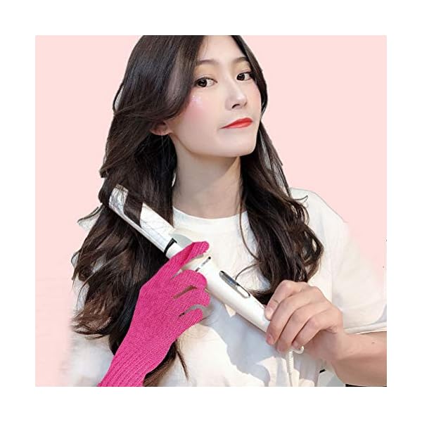 kuou-4-Pieces-Heat-Resistant-Gloves-for-Hair-Styling-Heat-Proof-Gloves-for-Hair-Curling-Iron-and-Curling-Wand-Heat-Protective-Gloves-for-Hair-Curling-Fit-Unisex-Hand-Sizes kuou 4 Pieces Heat Resistant Gloves for Hair Styling, Heat Proof Gloves for Hair Curling Iron and Curling Wand, Heat…