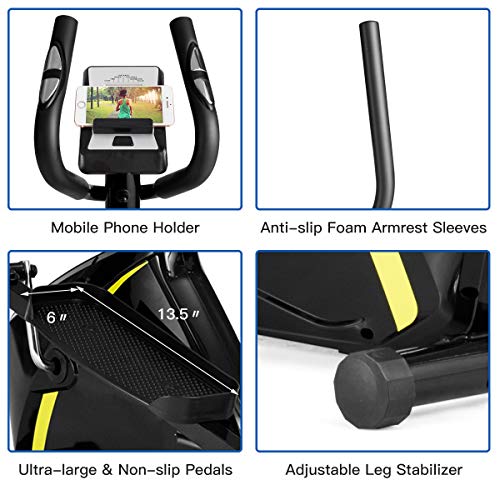 Goplus Elliptical Machine Trainer, Cross Trainer Exercise