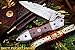 DKC Knives (40 6/18) DKC-59 Dartmouth Damascus Folding Pocket Knife 4.5