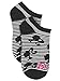 Barbie Doll Girls 6 pack Socks (6-8 Girls (Shoe: 10-4), Black/Multi)