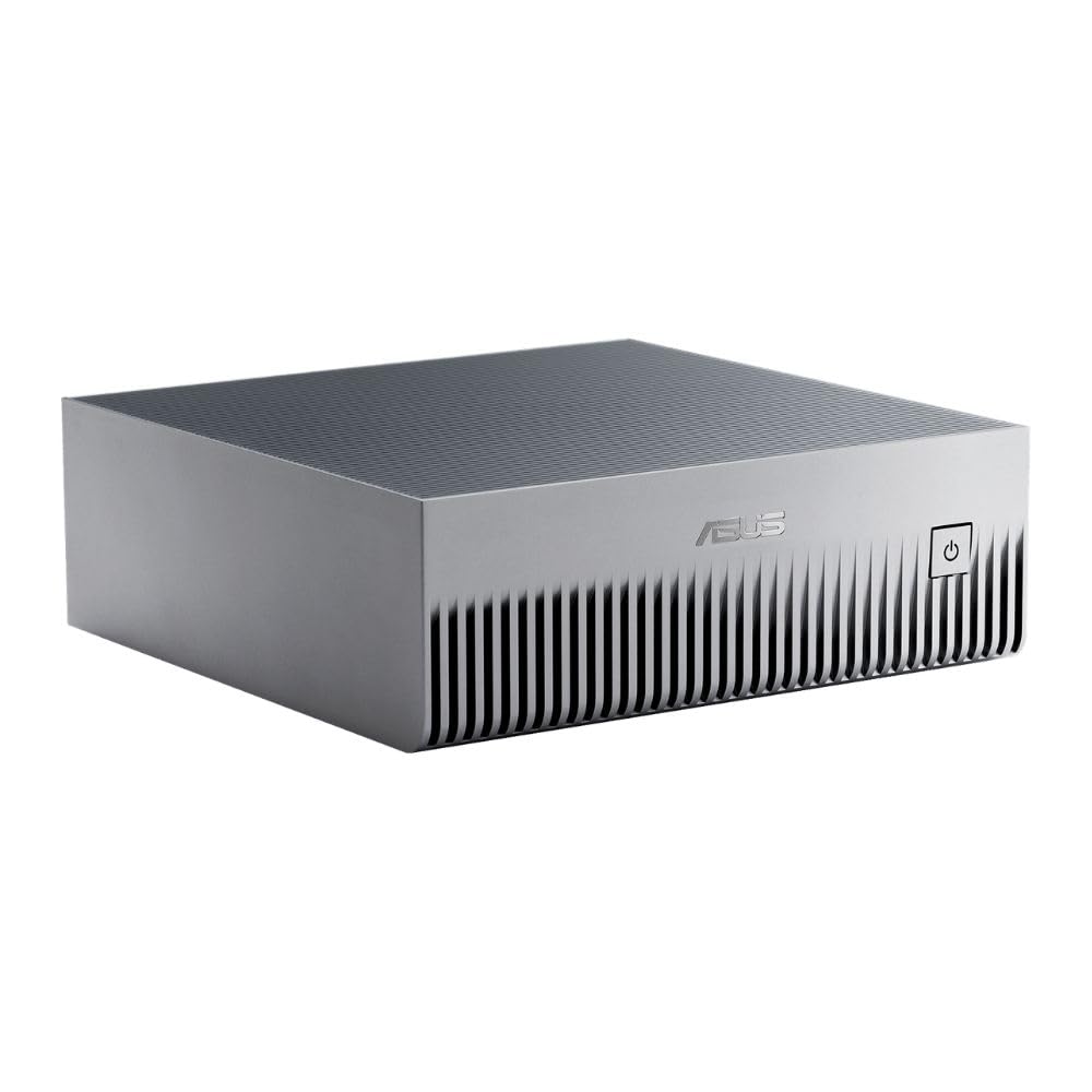 ASUS Ascent GX10 AI Supercomputer: NVIDIA GB10 Superchip, 128GB LPDDR5x, 1TB PCIe Gen4 NVMe SSD, Wi-Fi 7 & BT5.4, DGX OS, Agentic AI Ready, Supports OpenClaw, NemoClaw, Gray Stackable Metal Chassis