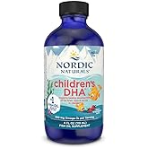 Nordic Naturals Children’s DHA, Strawberry - 4 oz for Kids- 530 mg Omega-3 with EPA & DHA - Brain Development & Function - Non-GMO - 48 Servings