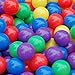 Qiyun 50 Pcs Colorful Soft Plastic Ocean Fun Balls Baby Kids Tent Swim Pit Toys Game Gift 2.76` (random colors)