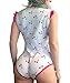 Littleforbig Cotton Romper Pajamas Bodysuit - Cherry Pattern Onesie(S)
