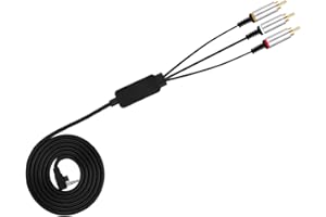 Eminchu AV Wire for 3000, Streamlined Design Console Spare Part for Game Enthusiasts