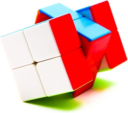 D ETERNAL Rubix Rubix Cube 2x2x3 High Speed Stickerless Cuboid Rubic 223 Magic Puzzle Cube
