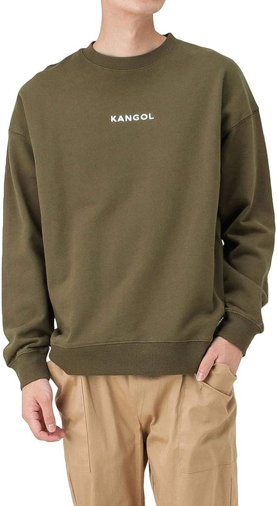 Amazon Kangol カンゴール トレーナー スウェット 長袖 クルーネック メンズ ビッグロゴクルートレーナー ブランドロゴ プリント 綿100 Kpmc トレーナー パーカー 通販