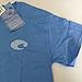 Costa Del Mar High Tide Short Sleeve T-Shirt, Carolina Blue, Medium