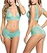 Avidlove Women Lingerie Sleepwear Lace Pajama Sexy Camisole Short Sets Green M