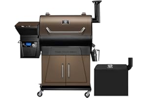 Z GRILLS 2025 Electric Pellet Grill & Smoker, 700 sq in Cooking Area, Dual-Wall Insulation, PID V2.1 Controller, Meat Probes, Easy Hopper Clean-out, Includes Grill Cover, 8 in 1 Outdoor BBQ, 700D6