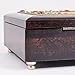 Cottage Garden Serenity Prayer Italian Style Burlwood Finish Decorative Jewel Lid Musical Jewelry Box - Plays How Great Thou Art