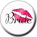 8 Bride's Bitches Buttons - Bachelorette Buttons - Bridal Party Buttons - Brides Bitches