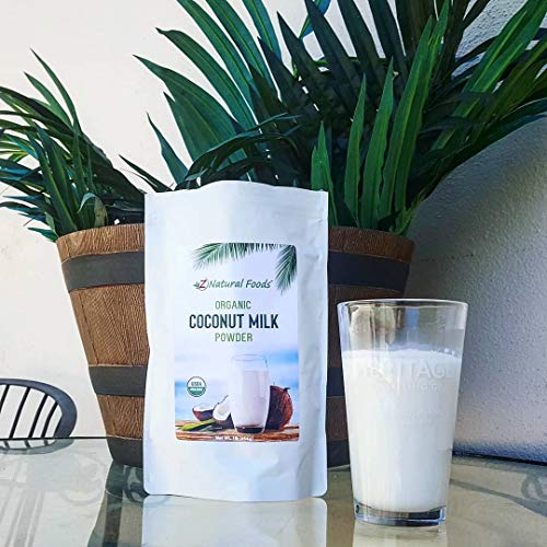 Z Natural Foods Organic Coconut Milk Powder All Natural Creamer 6