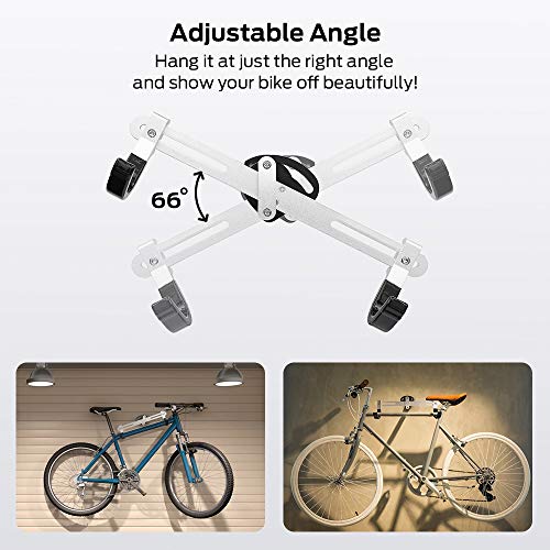 bicycle rack wall metal hook bicycle mountain bike wall bracket road bike wall rack