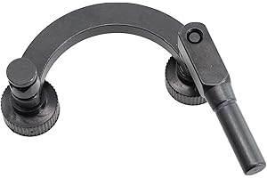 PETiB Metalworking 8mm Half Round Combination Test Dial Indicator Stand Holder Digital Gauge Extension Rod Machinist Centerin