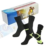 100% Waterproof Hiking Socks, [SGS Certified] RANDY SUN Unisex Ventilated Breathable Skiing Trekking Sock