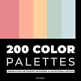 200 COLOR PALETTES: Inspiration for Graphic Designers, Illustrators and Artists | 1000 color combinations | Color palette boo