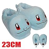 Pokemon Squirtle Soft Plush Slipper Home Indoor Anime Cosplay Shoes for Kids