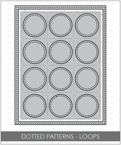 Studio Katia Creative Die Set - Dotted Patterns: Loops