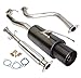 Limited Edition 3" Catback Exhaust System with 4.5" Gunmetal Muffler Tip For Honda Accord