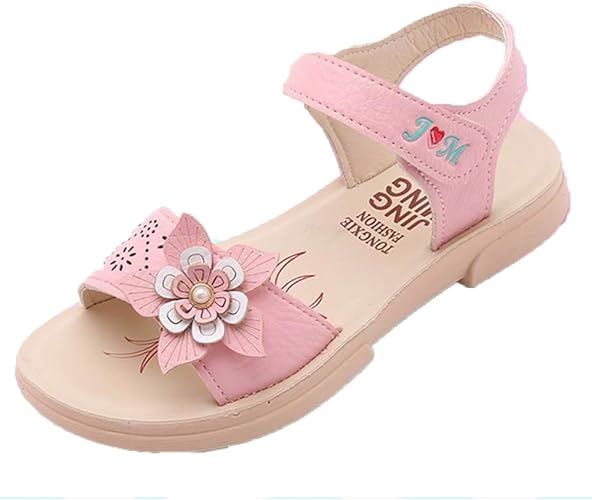 Amazon 美しいです サンダル キッズ 女の子 夏 シューズ プリンセス サンダル お嬢様 可愛い ビーチサンダル サンダル
