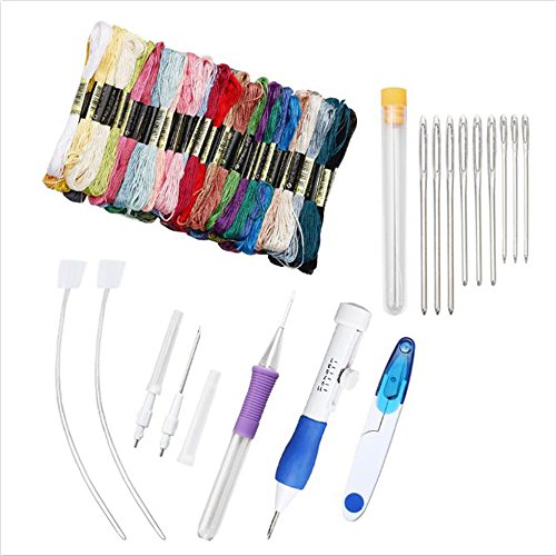 1 Embroidery+Including+Threads+Threaders+Knitting