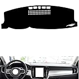 leather dash board cover mat Compatible with Volvo