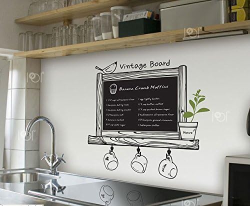 Amazon Com Modern Romance Kitchen Chalkboard Decal Blackboard