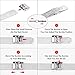 Mens Quartz Watch, Aposon Business Analog Wrist Watch Luxury Stainless Steel Band Cool Waterproof Dress Watches- Silver