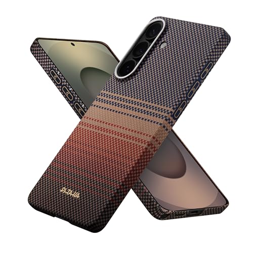pitaka Ultradünne Hülle für Galaxy S26 Plus aus Aramidfaser Sonnenuntergang