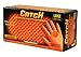 Adenna ProWorks CATCH Disposable Nitrile Gloves – 9 Mil, Heavy Duty Work Rubber Glove with Raised Pyramid Grip, Non–Latex & Powder Free, Pack of 100, Large, Orange