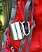 Ideas In Life Stainless Steel Carabiner Mug - 8 Oz. Portable Travel Water Coffee Cup with D-Ring Carabiner Hook as Handle for Outdoor Camping Hiking Rock Climbing