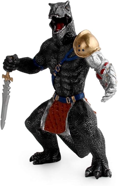 FidgetGear 1Pc Dinosaur Soldier Toy Hand Puzzle Modeling with Removable Tool Tyrannosaurus Warrior