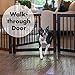Primetime Petz 360 Configurable Freestanding Dog Gate with Door for Home