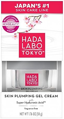 hada labo tokyo skin plumping gel cream 1.76 fl oz