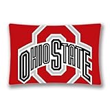 Generic NCAA Ohio State Buckeyes Rectangle Throw Pillow Cushion Covers 20