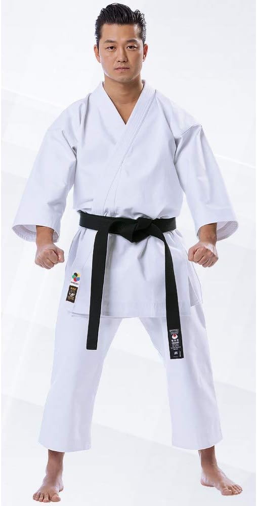 Tokaido Karate Gi WKF Kata Master Gi, Gold 14oz Japanese