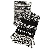 NFL Washington Redskins Moto Marled Scarf, One Size, Black/White